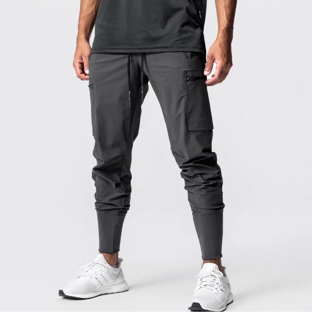 ASRV 0698. Tetra-Lite® Inlay Pocket High Rib Jogger - Space Grey - XS